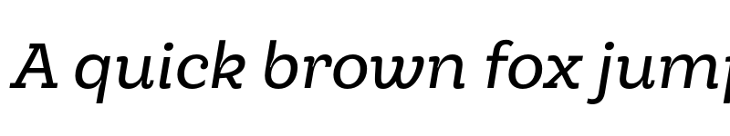 Preview of FONTSPRING DEMO - Hernandez Niu Italic Regular font