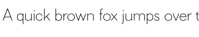 Preview of FONTSPRING DEMO - Hilton Sans Regular font