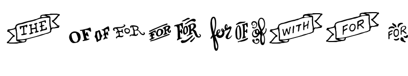 Preview of FONTSPRING DEMO - HMS Gilbert Catchwords Regular font