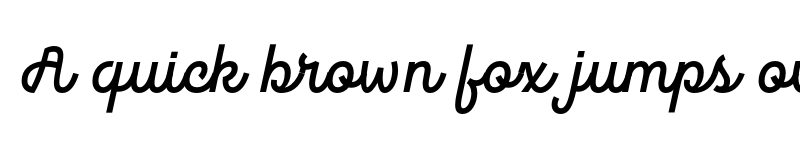 Preview of FONTSPRING DEMO - Hogar Script Bold Regular font