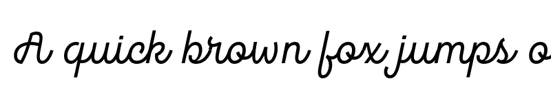 Preview of FONTSPRING DEMO - Hogar Script SemiBold Regular font