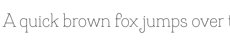 Preview of FONTSPRING DEMO - Hogar Slab ExtraLight Regular font