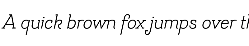 Preview of FONTSPRING DEMO - Hogar Slab It Regular font