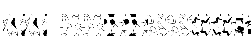 Preview of FONTSPRING DEMO - Hogar Slab Patterns Regular font