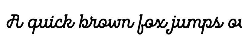 Preview of FONTSPRING DEMO - Hogar Slab Script Bold Regular font