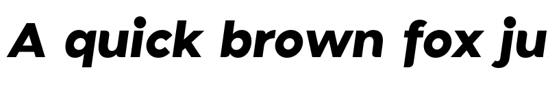 Preview of FONTSPRING DEMO - Holgada Black Italic Regular font