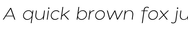 Preview of FONTSPRING DEMO - Holgada Light Italic Regular font