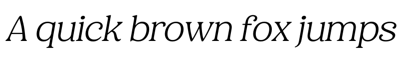 Preview of FONTSPRING DEMO - Holimole Light Ita Italic font