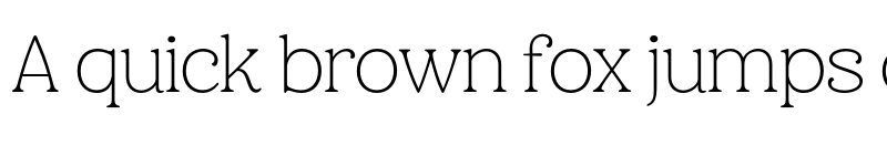 Preview of FONTSPRING DEMO - Holimole Thin Regular font