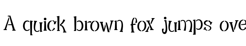 Preview of FONTSPRING DEMO - Honey Mountain stencil Regular font