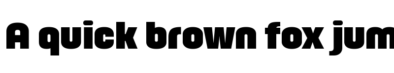 Preview of FONTSPRING DEMO - HongKong Black Regular font