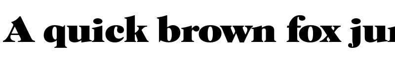 Preview of FONTSPRING DEMO - Horsham Serial Heavy Regular font