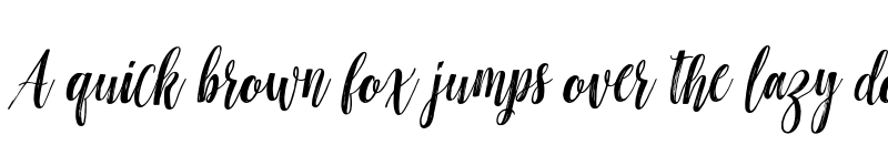 Preview of FONTSPRING DEMO - Hottemp Slant Regular font