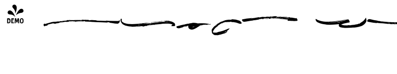 Preview of FONTSPRING DEMO - Hottemp Swash Regular font