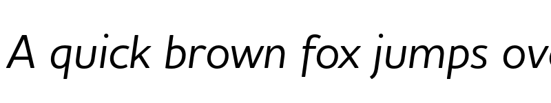 Preview of FONTSPRING DEMO - Houschka Alt Pro Medium Italic font