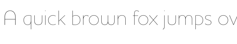 Preview of FONTSPRING DEMO - Houschka Rounded Thin Regular font