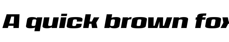 Preview of FONTSPRING DEMO - House Sans Black Italic font