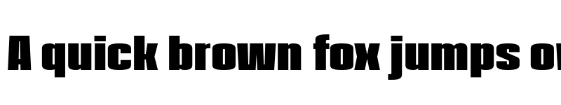 Preview of FONTSPRING DEMO - House Sans Compressed Black Regular font