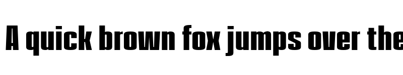 Preview of FONTSPRING DEMO - House Sans Compressed Bold font