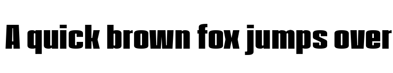 Preview of FONTSPRING DEMO - House Sans Compressed Ex Bold Regular font