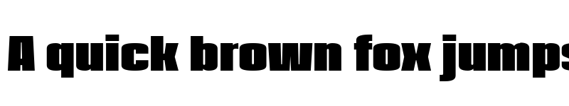 Preview of FONTSPRING DEMO - House Sans Compressed Heavy Regular font