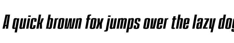 Preview of FONTSPRING DEMO - House Sans Compressed Italic font