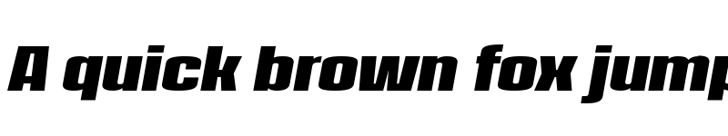 Preview of FONTSPRING DEMO - House Sans Condensed Black Italic font