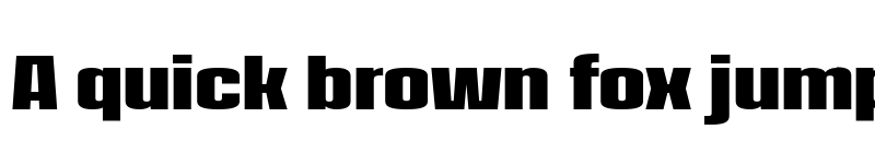 Preview of FONTSPRING DEMO - House Sans Condensed Black Regular font