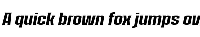 Preview of FONTSPRING DEMO - House Sans Condensed Bold Italic font