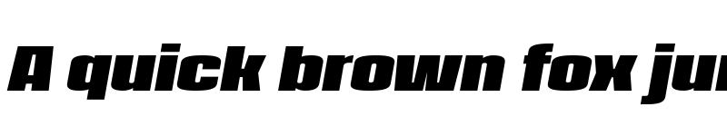 Preview of FONTSPRING DEMO - House Sans Condensed Heavy Italic font