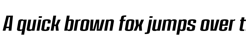 Preview of FONTSPRING DEMO - House Sans Condensed Medium Italic font