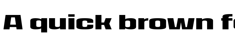 Preview of FONTSPRING DEMO - House Sans Expanded Black Regular font