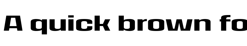 Preview of FONTSPRING DEMO - House Sans Expanded Extra Bold Regular font