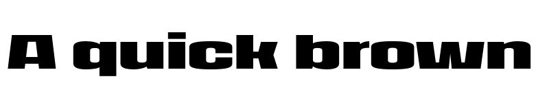 Preview of FONTSPRING DEMO - House Sans Expanded Heavy Regular font