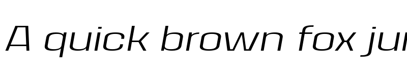 Preview of FONTSPRING DEMO - House Sans Expanded Light Italic font