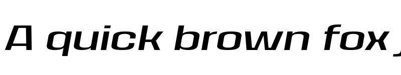 Preview of FONTSPRING DEMO - House Sans Expanded Medium Italic font