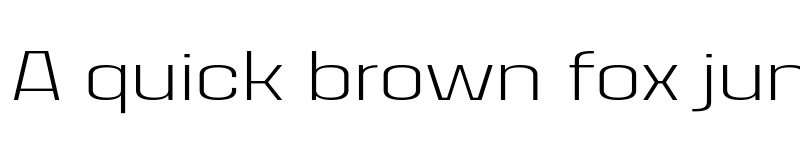 Preview of FONTSPRING DEMO - House Sans Expanded Ultra Light Regular font