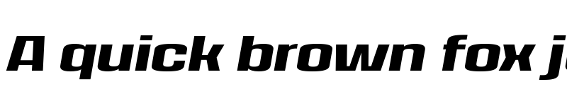 Preview of FONTSPRING DEMO - House Sans Extra Bold Italic font