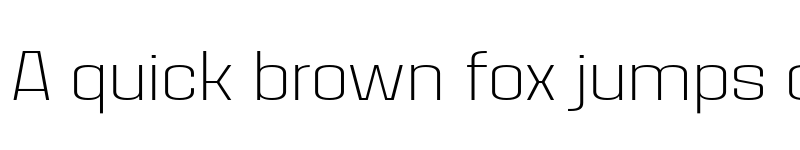 Preview of FONTSPRING DEMO - House Sans Extra Light Regular font