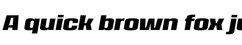 Preview of FONTSPRING DEMO - House Sans Narrow Black Italic font