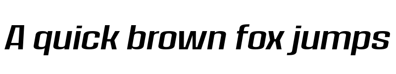 Preview of FONTSPRING DEMO - House Sans Narrow Medium Italic font