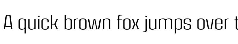 Preview of FONTSPRING DEMO - House Sans Narrow Ultra Light Regular font