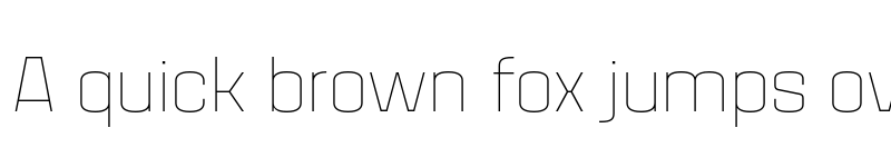 Preview of FONTSPRING DEMO - House Sans Thin Regular font