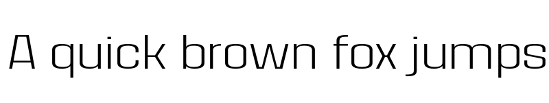 Preview of FONTSPRING DEMO - House Sans Ultra Light Regular font