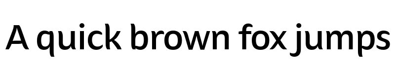 Preview of FONTSPRING DEMO - Hua Medium Regular font