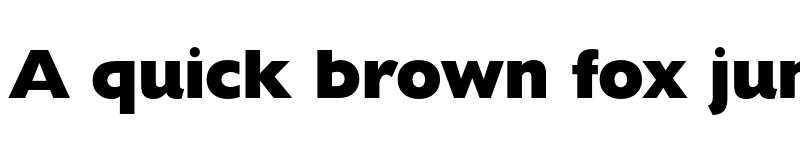 Preview of FONTSPRING DEMO - Humanist 521 BT Extra Bold Regular font