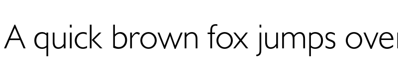 Preview of FONTSPRING DEMO - Humanist 521 BT Light Regular font