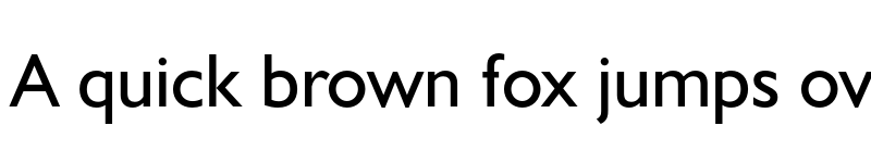 Preview of FONTSPRING DEMO - Humanist 521 BT Regular font