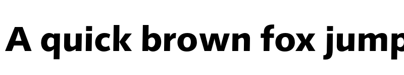 Preview of FONTSPRING DEMO - Humanist531 BT Black Regular font