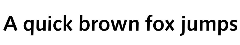 Preview of FONTSPRING DEMO - Humanist531 BT Bold Regular font